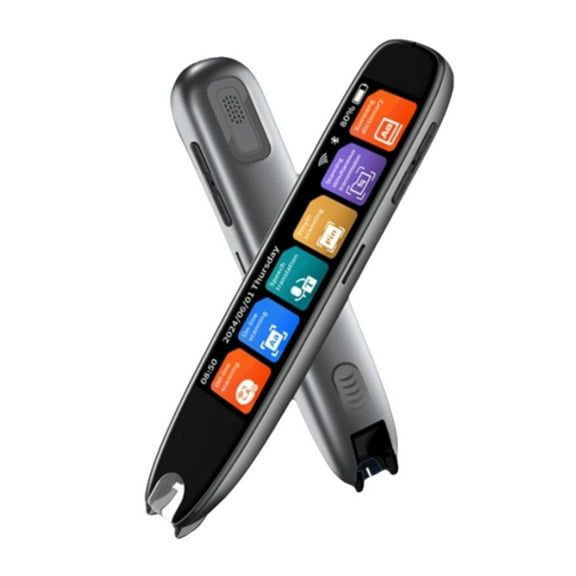 QHUDLV Scan Reading Pen, 142 Languages Smart Scan Reader Pen,Reading Pen For Dyslexia, Pen to Device, Speech Text Scanner