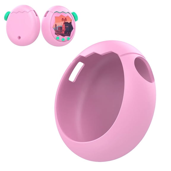 QHUDLV Silicone Case & TPU Screen Protector, 360° Full Protective Cover for Digital Pet Toy