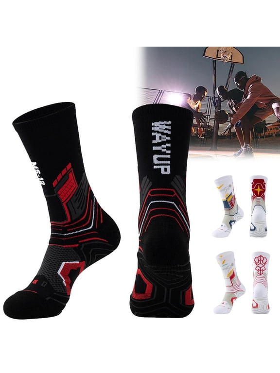 Sports Socks Towel Bottom Basketball Socks Transformers Elite Socks Lot E4