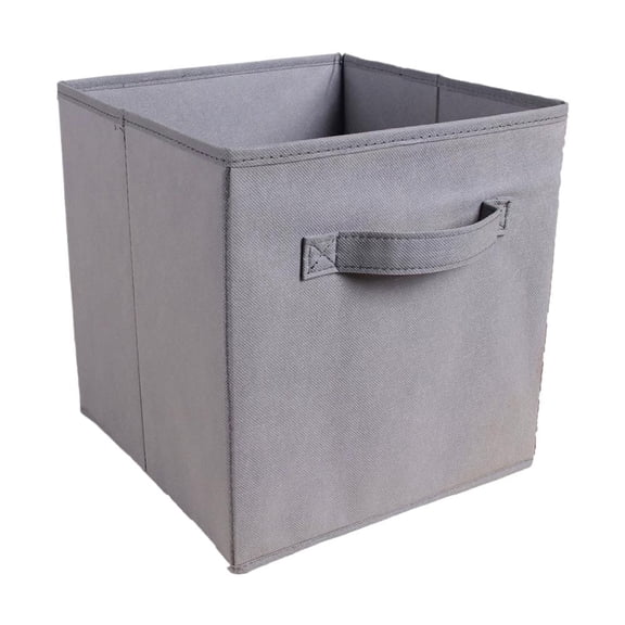 QHUDLV Storage Cubes, Open Storage Bins with Handles, Foldable Fabric Collapsible Cube Organizer Bins for Closet, Bedroom, Kids Room, and Living Room