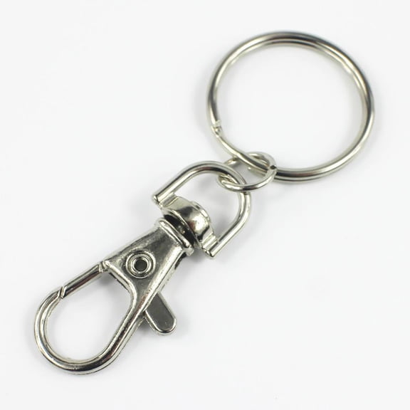 QHUDLV Swivel Lobster Clasps  5/10/20pcs Silver Hooks