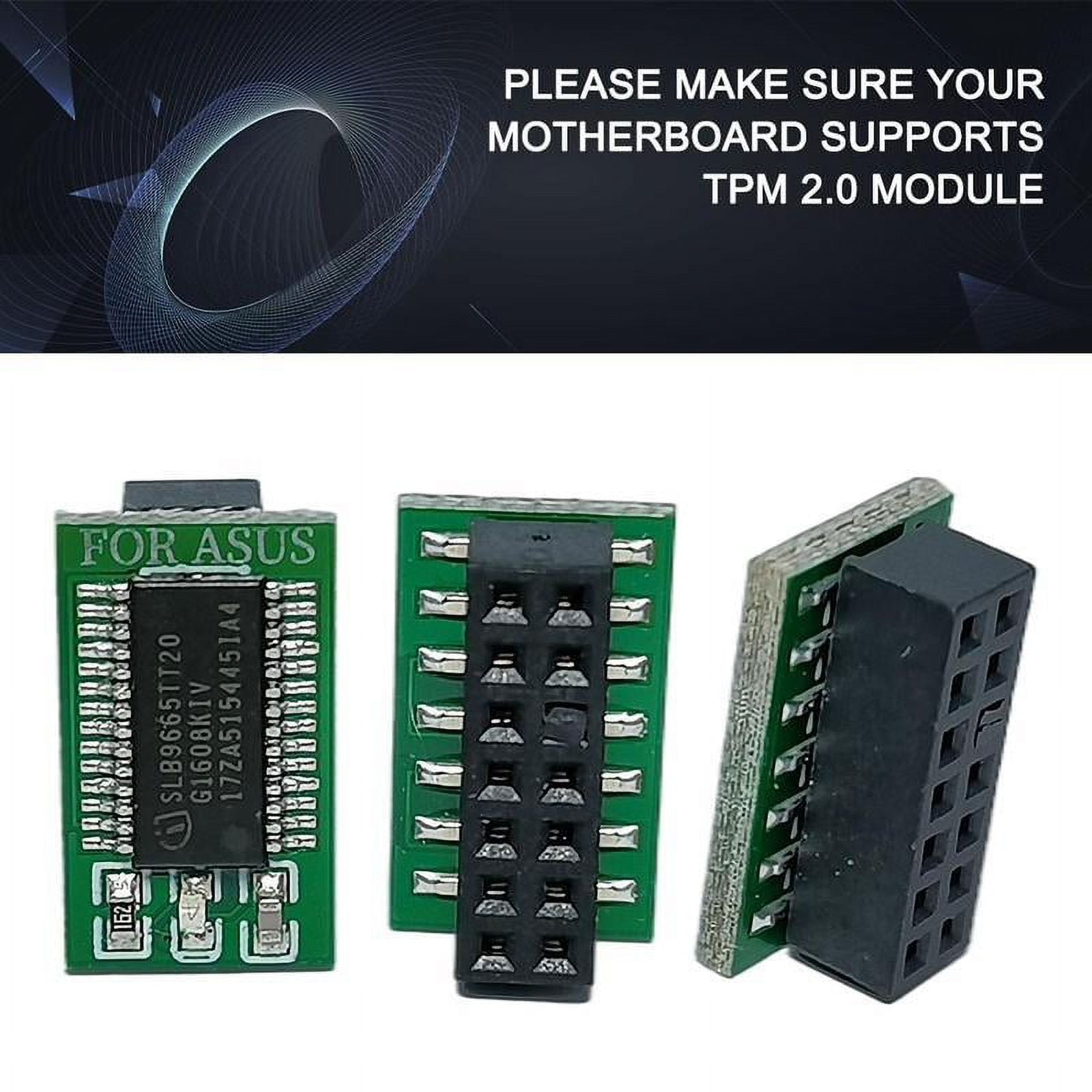 QHUDLV TPM 2.0 Encryption Security Module,Remote Upgrade Card,Windows ...