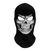 QHUDLV Tactical Balaclava Skeleton Ghost Skull Full Face Mask Windproof Ski Hallow