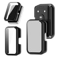 thumbnail image 1 of QHUDLV Tempered Glass Case for Galaxy Fit 3 Samrt Watch Strap Full Coverage Bumper Fit3 Protector Cover Protective Screen, 1 of 9