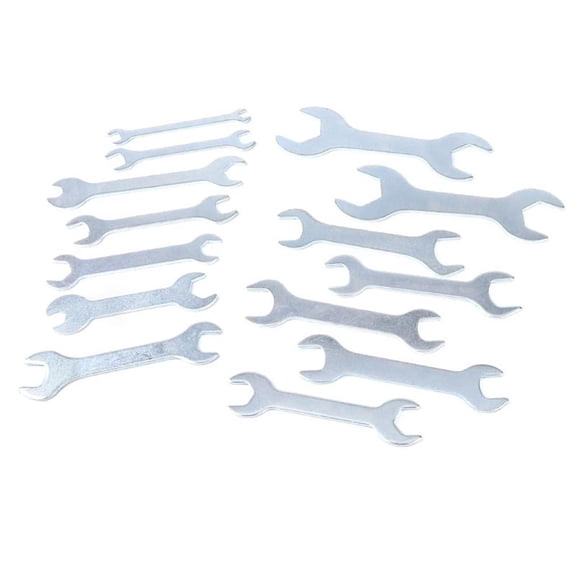 QHUDLV Thin Double Open End Wrench,Universal Spanner Auto Tool,Compact MultiPurpose Repair