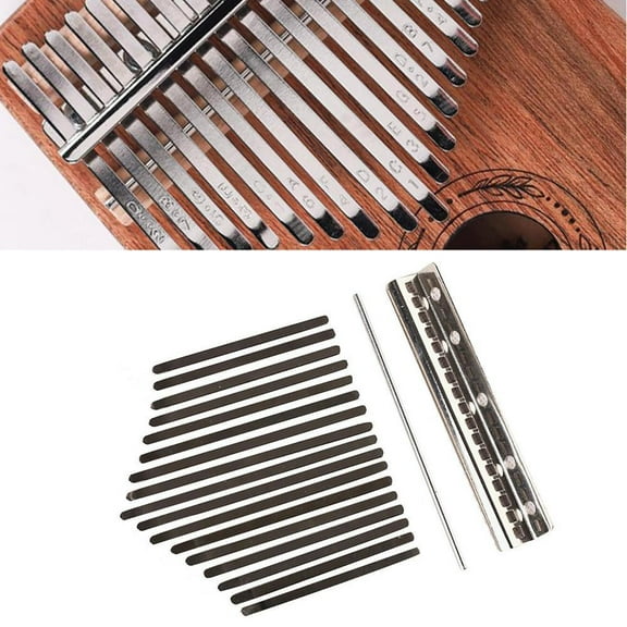 QHUDLV Thumb Piano Bridge 17 Keys Set Kit For Kalimba Replacement S3Z5 Parts