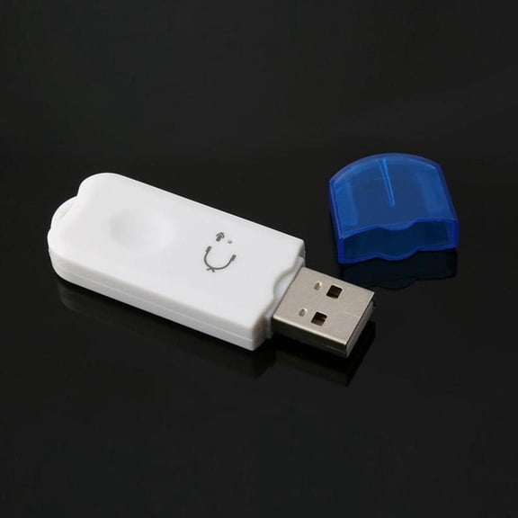 QHUDLV USB Bluetooth Audio Transmitter/Receiver Adapter - For TV/PC/Car Audio