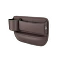 thumbnail image 1 of QHUDLV Upgraded Car Seat Space Storage Box With Cup Car Interior Leak-proof PU Organizer Cup Box Slot Leather Seat, 1 of 9