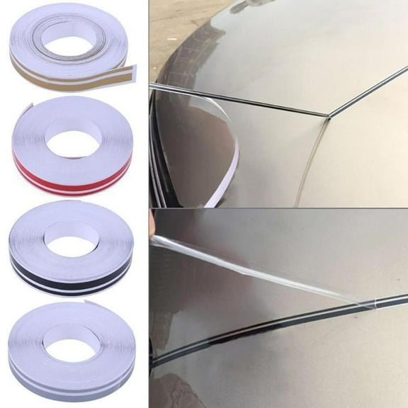 QHUDLV Vinyl Tape Stripes,Car Decal Pin Stripe,Multicolored Steamline Stickers