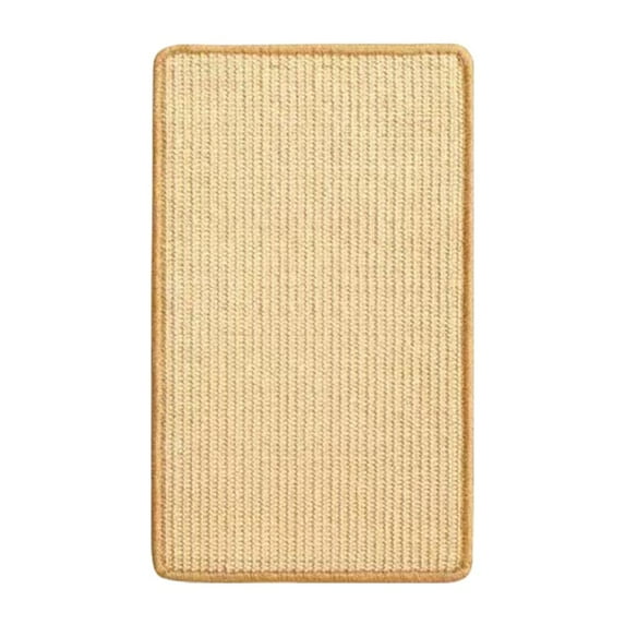 QHUDLV Wall-Mounted Cat Scratching Mat – Sisal Carpet Pad for Vertical Use – Scratch Rug with Adhesive for Indoor Cats