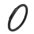 thumbnail image 1 of QHUDLV Wbxfbo Braided Leather Bracelet – Wrap Cuff Wristband – Men Women Stackable, 1 of 9