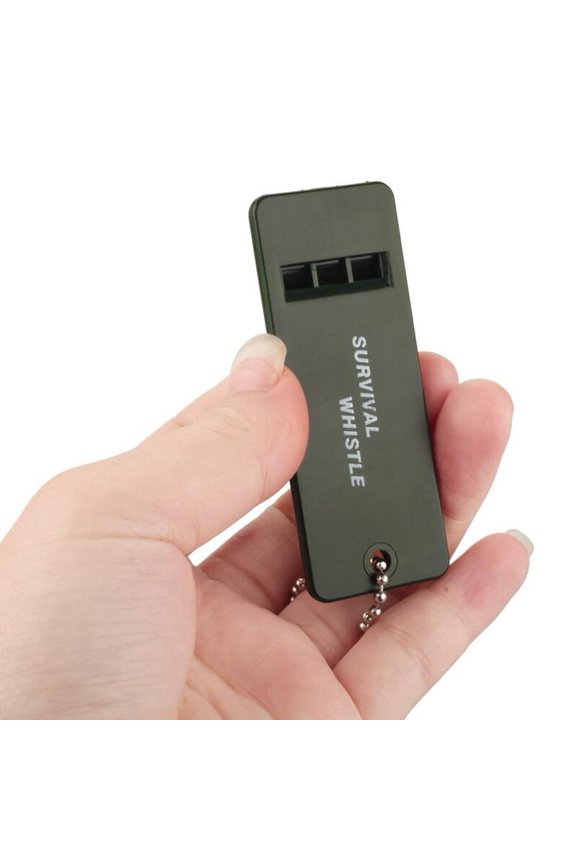 Whistle High Decibel Whistle Keychain Rugby Referee Camping Hiking Emergency Kit Frequency Outdoor Whistle