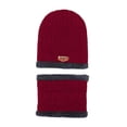 thumbnail image 1 of QHUDLV Winter Hat and Neck Warmer Set ,Soft Fleece Lined Knit ,Warm Comfortable Outdoor Cold Weather Gear, 1 of 1