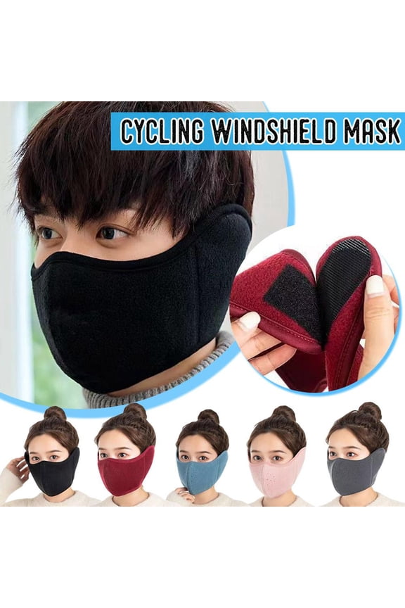 Winter Warm Windproof Mouth Face Mask Cycling Motorcycle Ear Protect Men Wo