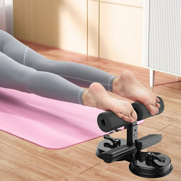 QHUDLV Wmool Ab Training Auxiliary Device, Portable Adjustable Sit up Exercise Equipment, Dual Suction Cup Core Exercise Ab Machine, Abdominal Muscles Full Body Training for Abs Home Gym Exercise