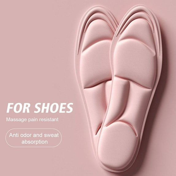 QHUDLV Work Boot Shoe Insoles Hiking Trainer Inner Soles Foot Support/ Insert B4O