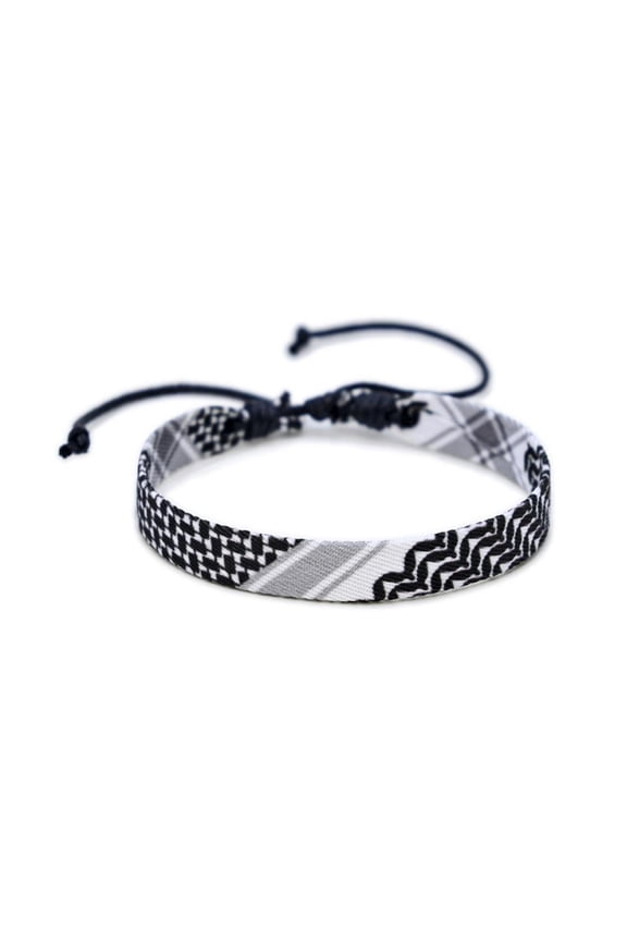 Trredrins Woven Friendship Bracelet, Original Hand-woven Fabric Bracelet, Retro Bohemian Br Woven Adjustable Ethnic Webbing Hand