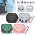 thumbnail image 1 of QHUDLV for Galaxy-Buds3 Pro/Galaxy-Buds 3 Case, Soft Silicone Shockproof Protective Covers with Carabiner, Full Protection, Headphone Accessories, 1 of 9