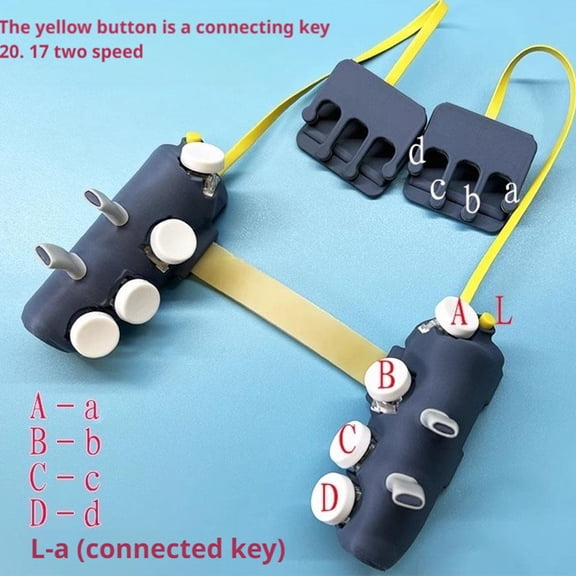 QHUDLV for Mobile Game Controllers, Triggers Game Controller Joysticks for Hot R5