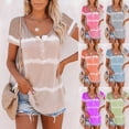 thumbnail image 1 of QHWAUAKFBN T Shirts For Women Graphic Shirt Short Sleeve Stylish Shirts Tshirts Top, 1 of 3