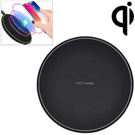 QI Wireless Charger Charging Pad Compatible with iPhone 8/8 Plus, iPhone X, Galaxy Note 5 S7/S7 Edge/ S6 Edge/S6 Edge Plus Nexus 4/5/6/7 LG G3 and All Qi Enabled Wireless Charging Devices