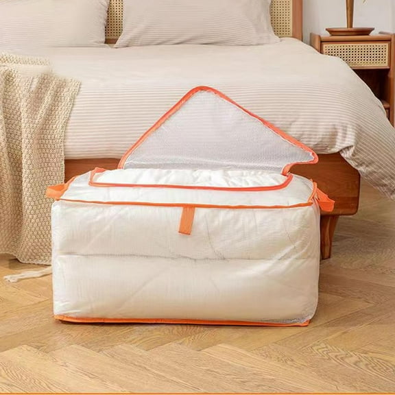 Hxlamzoo Clear Mesh Closet Organizer | Foldable | $8 | Toy/Cloth Storage | 5 Sizes