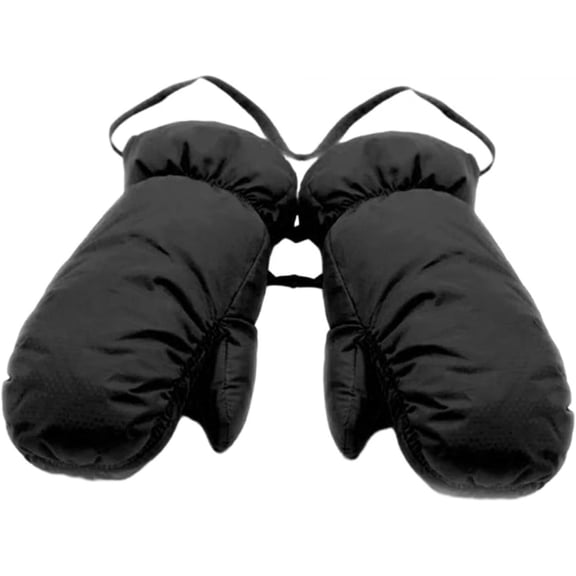 QIANJI Down Mittens Winter Snow Mittens Ski Mittens Cold Weather Gloves for Snowboarding Biking