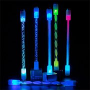 QIANJIA Spinning Rotating Pen, Flash Glow Pen Rotating LED Light Fidget Pen Spinner Pen Ballpoint Pens for Student EntertainmentC