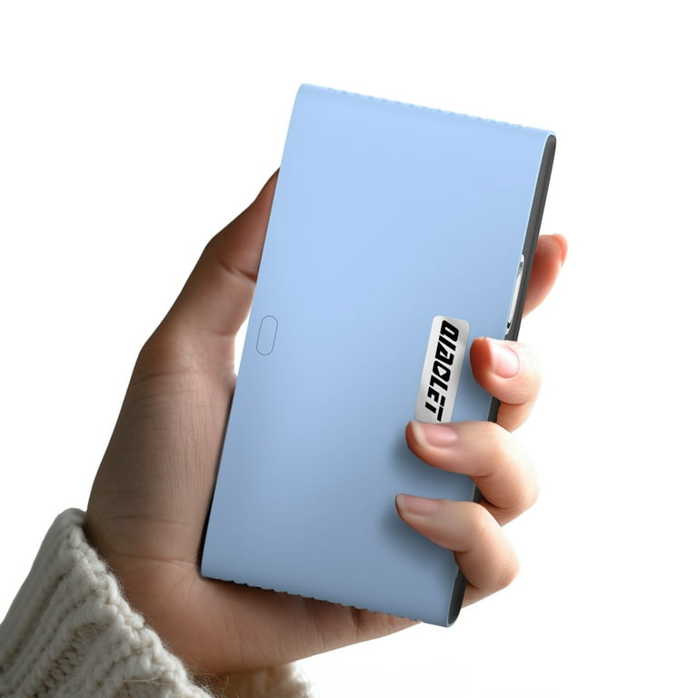 QIAOLET Mini Projector,DLP Portable Projector,HD 300 ANSI Lumens