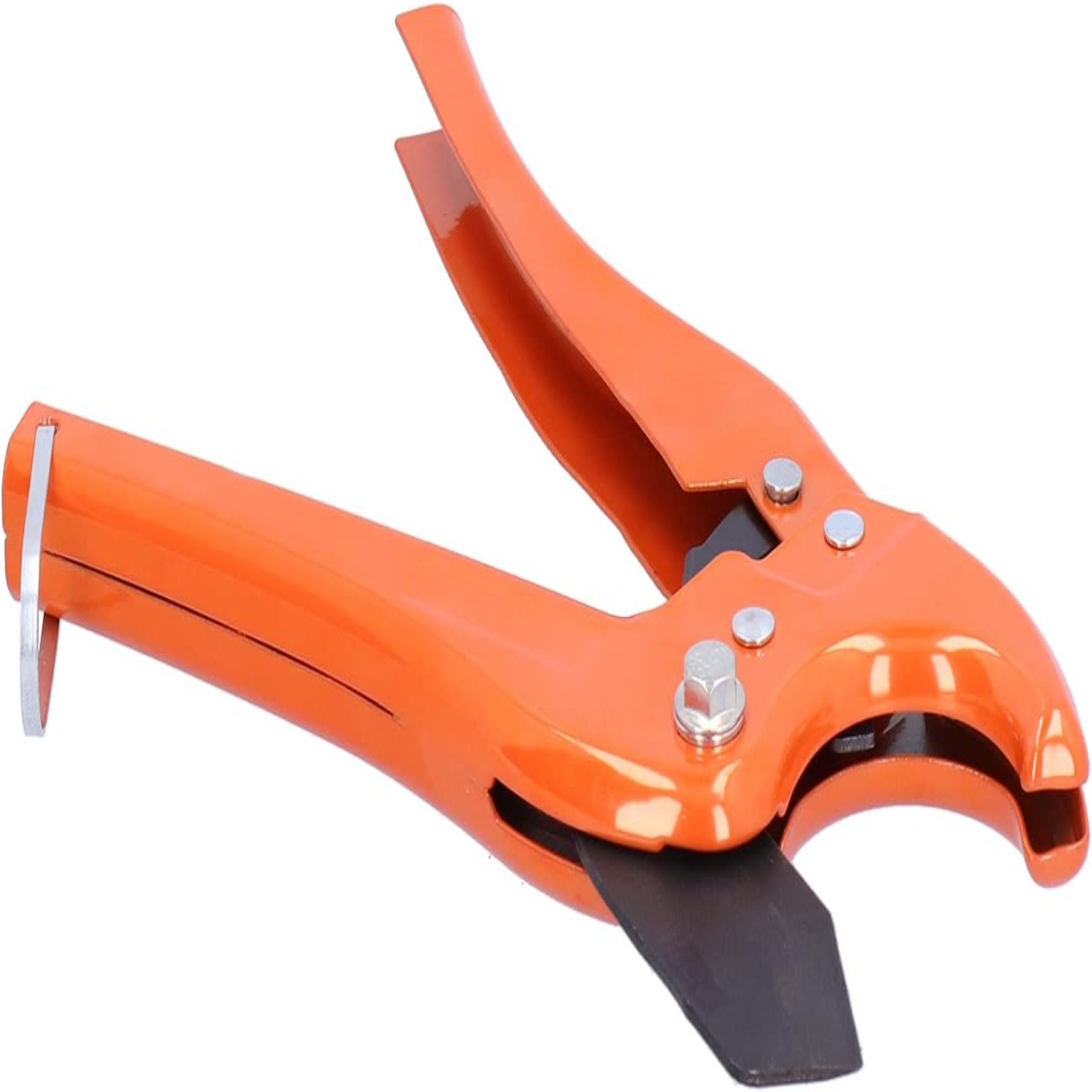 QIBAXXYL SelfLocking Ratchet Orange PVC Pipe Cutter EMT Conduit