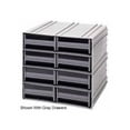 thumbnail image 1 of QIC-83 Interlocking Storage Cabinet with 8 Red Drawers - 11.75 x 11.37 x 11 in., 1 of 1