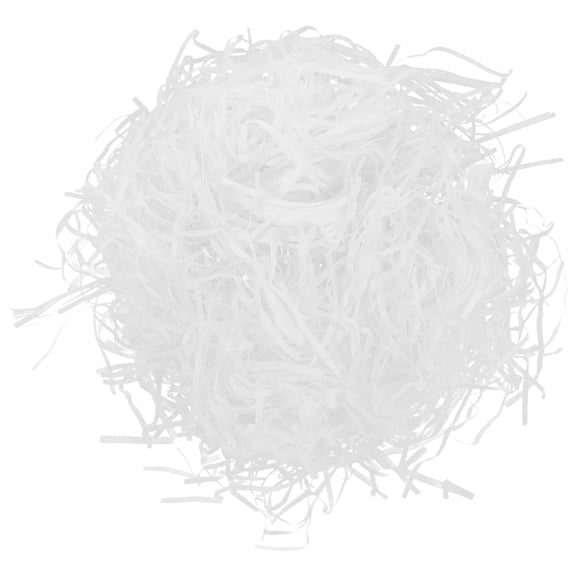 Hytrove White Shredded Paper Filler for Box Stuffing and Craft Packaging Decoration
