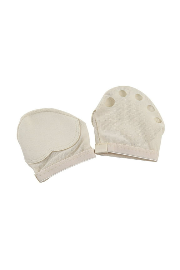 1 Pair Comfortable Belly Dance Shoes Half Sole Ballet Dance Socks Foot Thong With Five Holes Breathable Sweat-Wicking Non-Slip For Dance Practices