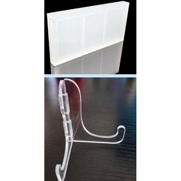 QIDITONG 1 Set Card Stand For Display Card Display Sports Card Display Easel Stand Display Frame Stand Acrylic Easel Picture Holder Stand