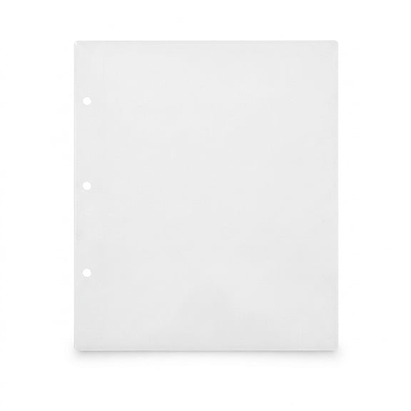 QIDITONG 10pcs Photo Album Self Adhesive Pages Refill for Scrapbook Binder for Photo Albums and Card Collections Scrapbook Refill Pages