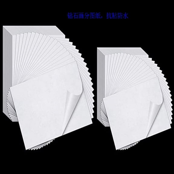 QIDITONG 20PCS Double-Sided Non-Stick Release Paper for Dotting Drawings Painting Supplies and Accessories for DIY Projects and Archival Paper Replacement A4
