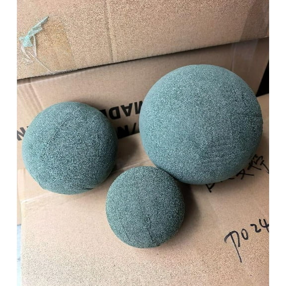 Hytrove Floral Foam Balls Phenolic Resin Diy Enthusiasts Weddings 2Pcs 5.7In
