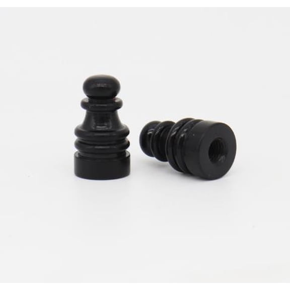 QIDITONG 2pcs Metal Lamp Finial Cap Knob Retro Lamp Finial Decoration Table Lamp Head Lighting Hardware Fittings Lamp Decorative Head for Floor and Wall Lamp