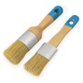 thumbnail image 1 of Hytrove Brush Set Birch Wood Pig Bristles Art Enthusiasts Outdoor Painting 2Set, 1 of 3