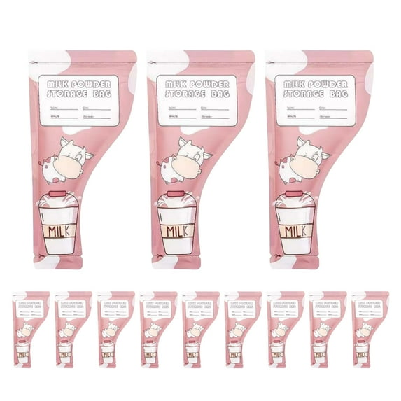 QIDITONG 30pcs Portable Milk Powder Storage Bag Refillable Disposable Milk Milk Powder Travel Storage Bags