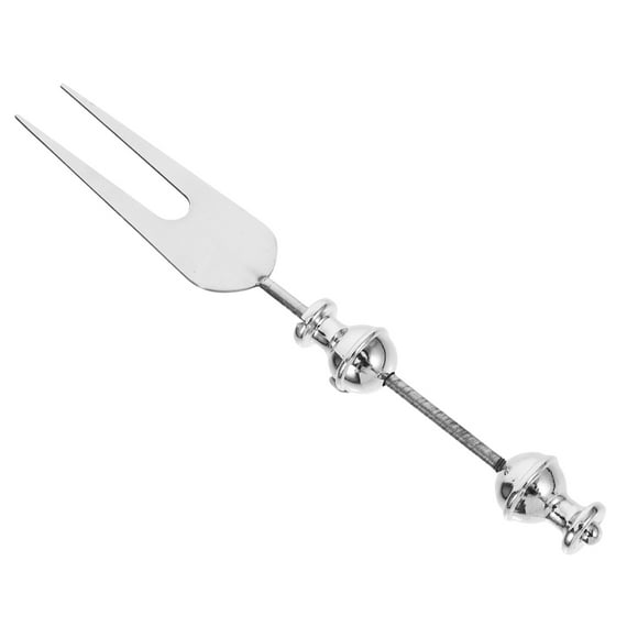 QIDITONG 3pcs Beadable Fork Stainless Steel Fruit Forks Diy Beaded Fun Dining Utensils For Fruits Desserts Home Parties Picnics Small Stainless Steel Forks