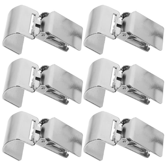 QIDITONG 4pcs Heavy Duty Rug Hanging Clips For Displaying Rugs Metal Clips For Wall Hanging Rug Clips For Carpet Duty Rug Hanging Clips