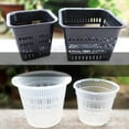 thumbnail image 1 of QIDITONG 4pcs Hydroponic Planting Basket For Vegetables Balcony Green Plant Net Pots Soil-Free Cultivation Cups With Root Control Plastic Hydroponic Planter, 1 of 5