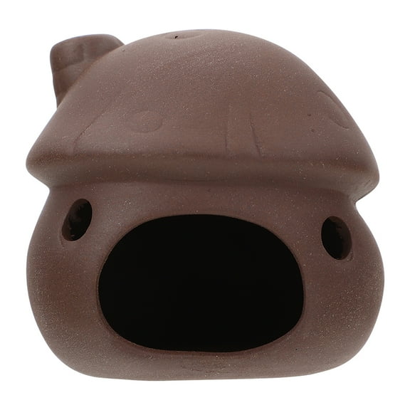 QIDITONG Aquarium Mushroom House Cave Decor for Fish and Shrimp Ideal for Betta Goldfish Tanks Fish Hideout Ornament