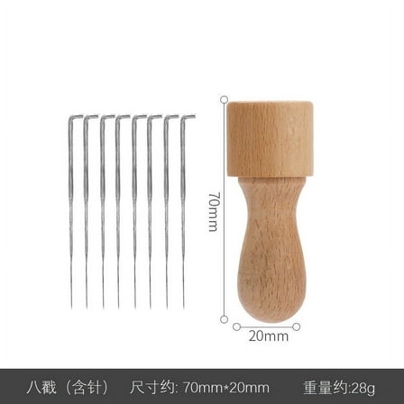 QIDITONG Handle Felting Needle For Diy Needle Felting Craft Needle Felting Tool Wool Felting Accessory Needle Felting Diy Felting Tool