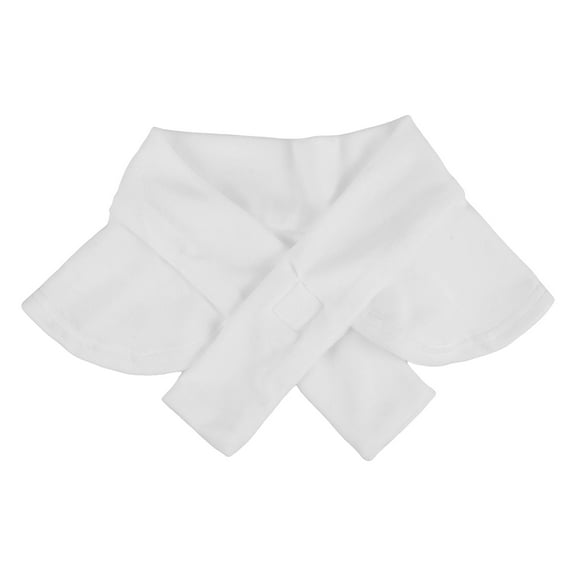 QIDITONG Plush Fake Collar Detachable Blouse Dickey Collar Half Shirts Faux False Collar Warmer Necks Collar For Women Girls Favors White