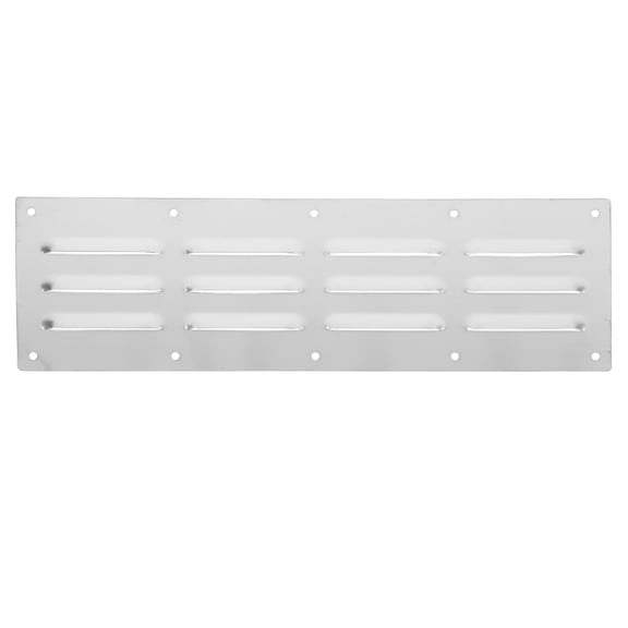 QIDITONG Stainless Steel Venting Panel For Grill Accessory Outdoor Kitchen Vent Plate Bbq Ventilation Cover Venting Panel Outdoor Fire Pit Vent Panel
