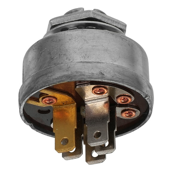 QIDITONG Universal Lawn Mower Ignition Starter Switch with Keys Replacement for Tractor Riding Mower and Lawn Tractor Ignition Start Switch