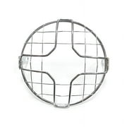 QIDITONG Vintage Motorcycle Headlight Guard Covers Lens Protector For Front Light Universal Headlamp Shield For Scooter And Bikes