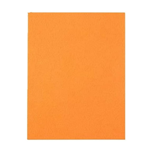 QIEZHON Felt Fabric Sheet Assorted Color Diy Craft Squares Nonwoven 3Mm Thick 7.87X12In Orange Felt Fabric Sheet